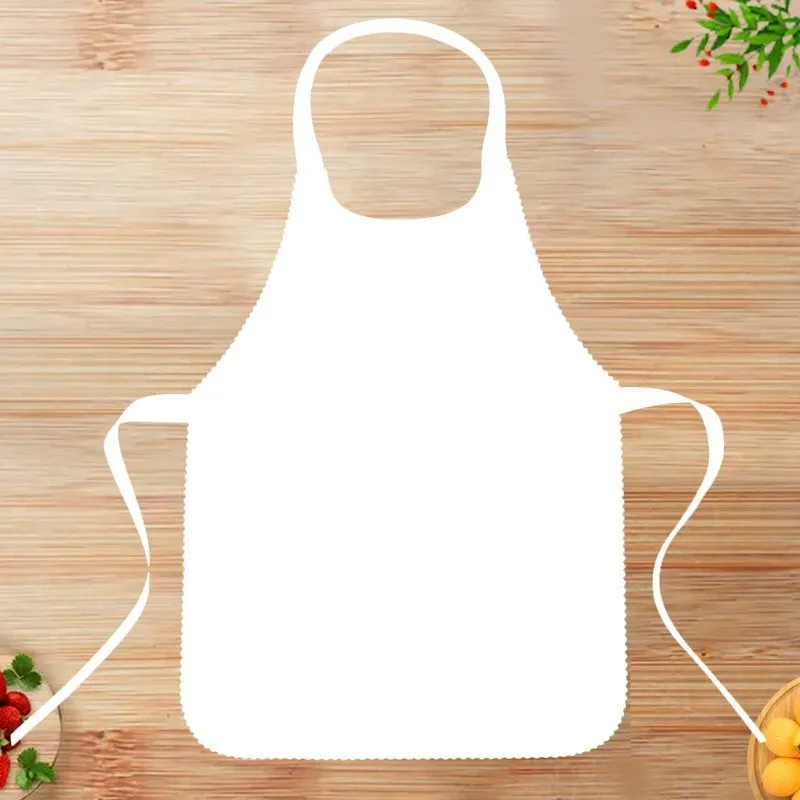 10-20Pcs Non Woven Disposable Aprons Solid Color Household Cleaning Kitchen Cooking Apron Anti-fouling Restaurant Barbecue Apron