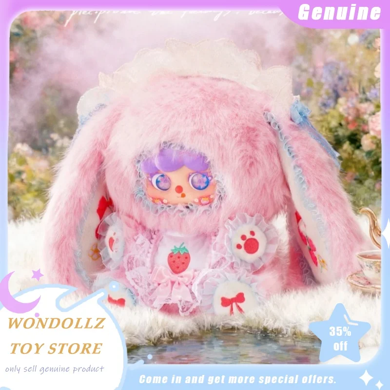 New Migo 600% Rose Tea Party Series Blind Box Kawaii Big Vinyl Plush Doll Room Decoration Ornament Trendy Toy Girls Kids Gift