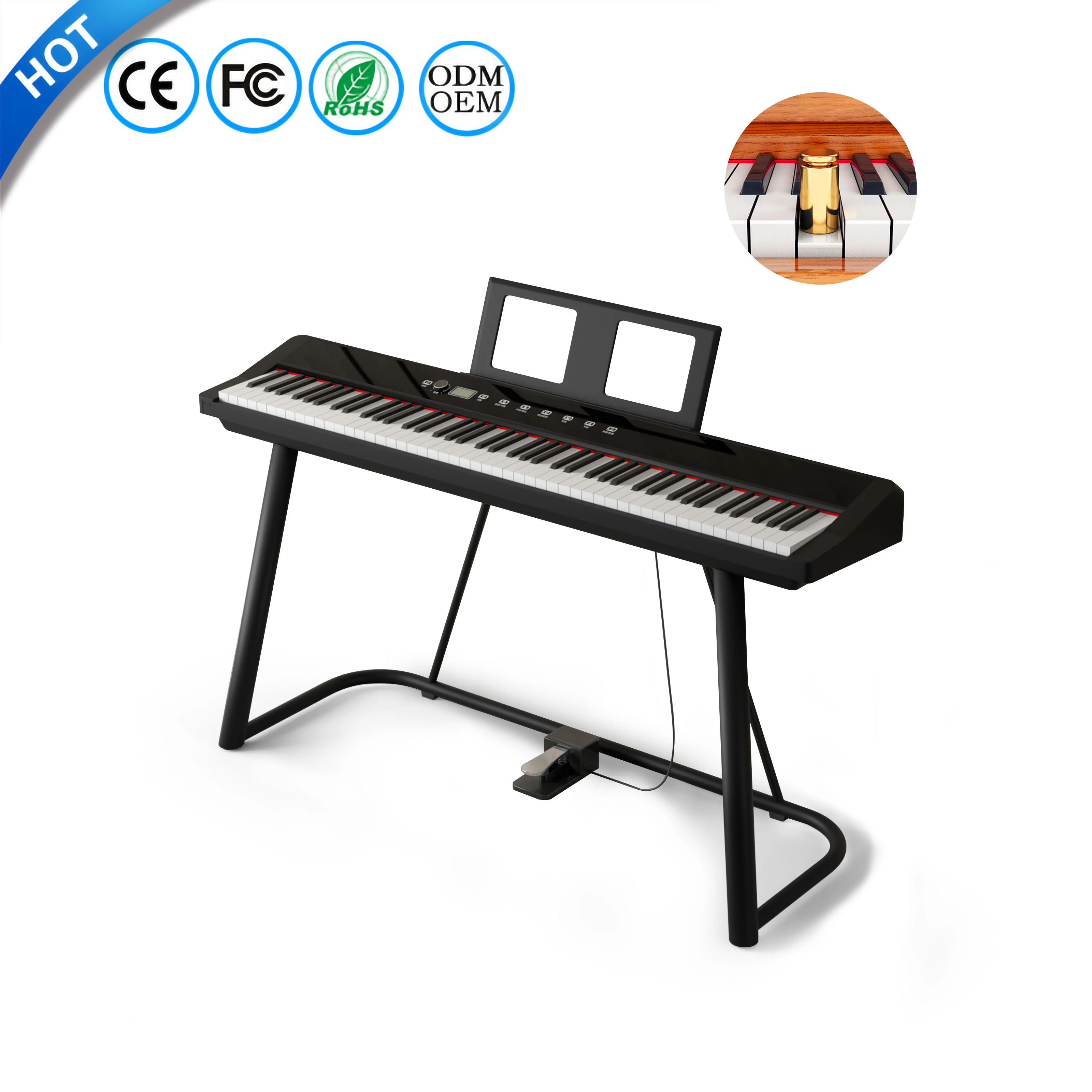 

BLANTH electronic piano professional keyboard piano professionnel 88 key weighted digital piano music keyboard