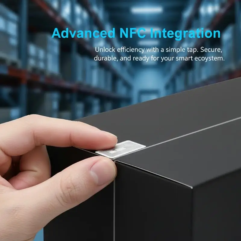 Ntag213 Wet Inlay Sticker RFID NFC Chip 100PCS 2x1cm 1356MHz Tag Label Easy Customization for Event Management