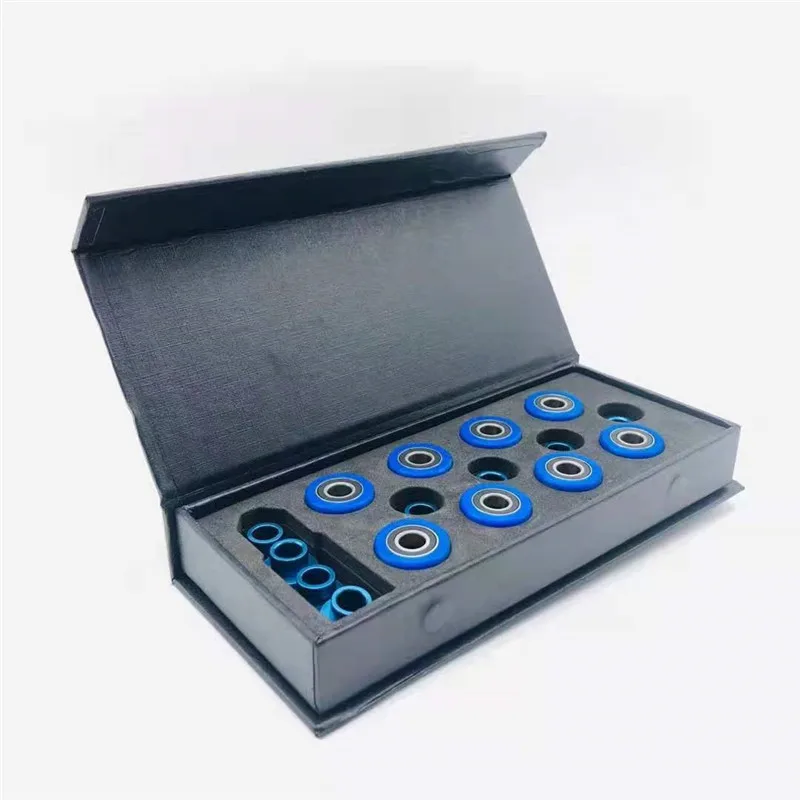 high-precise-ns-688-bearings-with-608-outer-ring-smooth-speed-skating-bearing-16pcs-8-spacers-race-competition-speeding-bearing