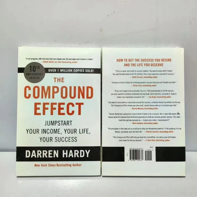 

The Compound Effect By Darren Hardy Multiply Your Success One Simple Step At a Time Inspirational Novels English Book