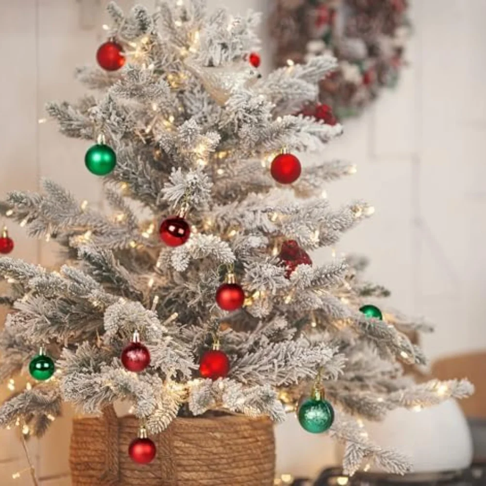 

33pcs Christmas Balls Christmas Tree Decorations Christmas Tree Ornaments Xmas Baubles 3cm 2026 New Year Presents Crafts