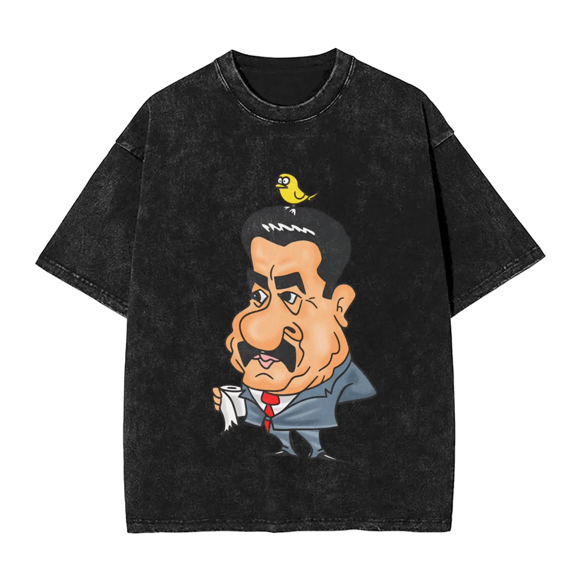 Nicolás Maduro Captured  T Shirt  Hipster T-Shirts Short Sleeve Vintage Tops Summer Casual O Neck Oversized Top Tees