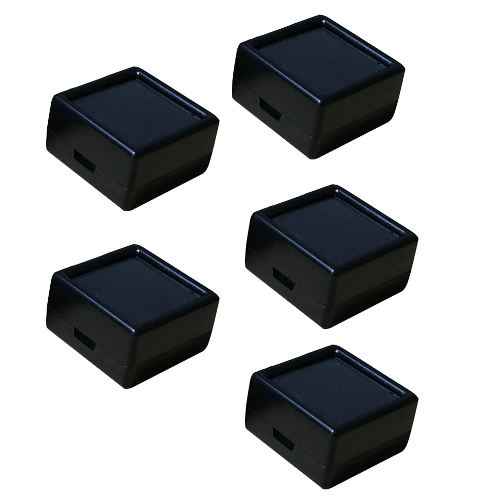 

5 Gems Jewelry Cases Plastic Storage Display for Gemstone Earrings Loose Ring Box Gifts Accessories Packaging Tools