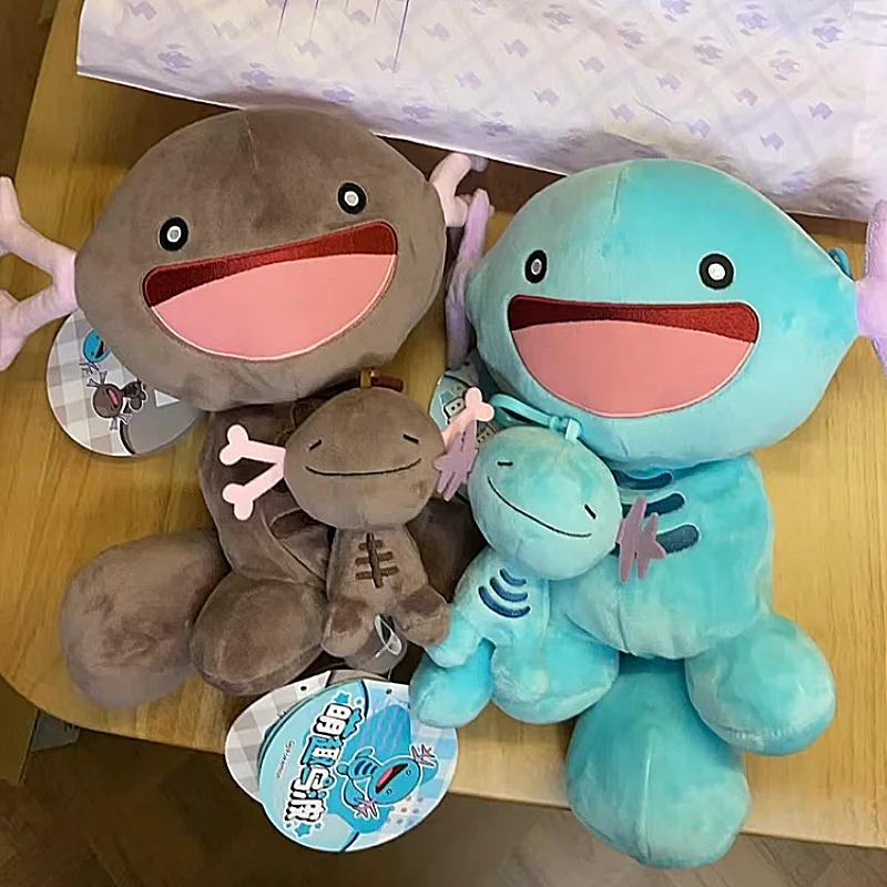 

Оригинальный плюшевый рюкзак-игрушка Pokemon Center серии Mengqu Wooper Pardias Wooper, милый плюшевый значок, плюшевая кукла-модель, рюкзак-игрушка