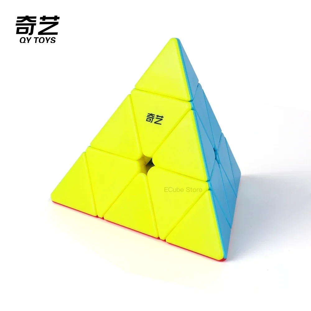 [ECube] QiYi QiMing S3 Pyraminx zaktualizowana magiczna kostka profesjonalna Cubo Magico Puzzle zabawka dla dzieci prezent puzzle dla dzieci