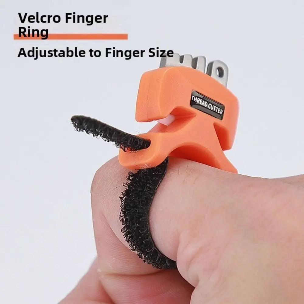 Stainless Steel Ring Cutter Tool Multi Functional 8-Shaped Ring Fishing Line Cutter PE Thread Compatible Nylon Thread Compatible