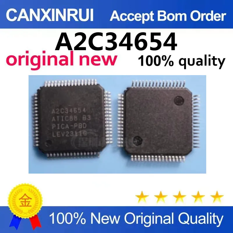 (5-100piezas)A2C34654 ATIC88 B3 Car Computer Board Repair Chip Professional Car