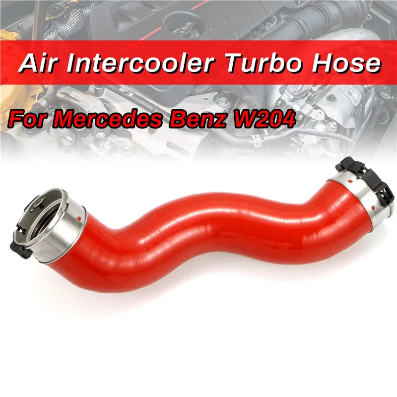 

Turbocharged Intake Pipe for Mercedes-Benz W204 Car Air Intake Pipe Red Air Intercooler Turbo Intake Manifold