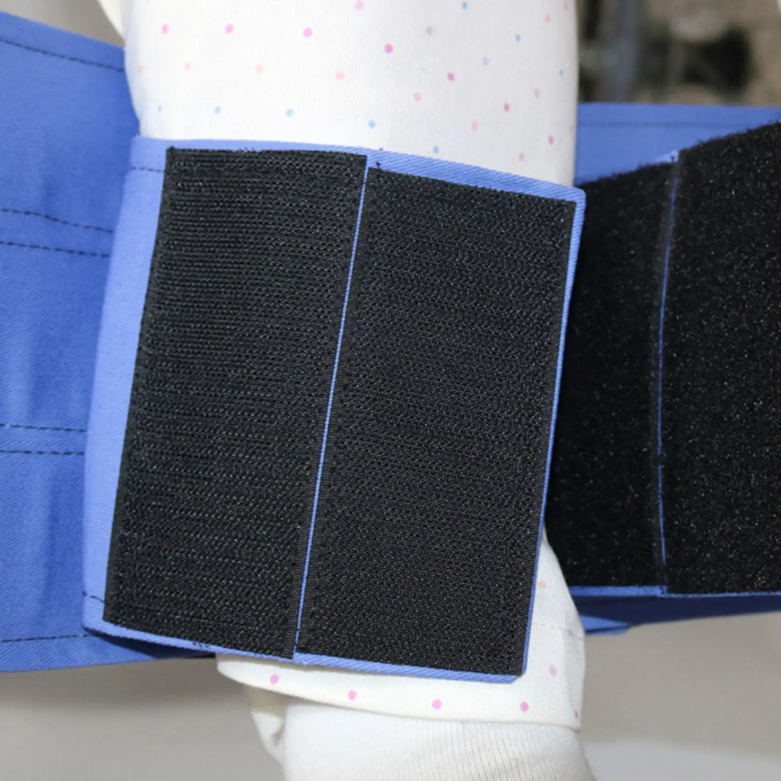 Leg Restraint Adjustable Twill Cotton Belt Secure Legs Protector Strap for Home Assistance