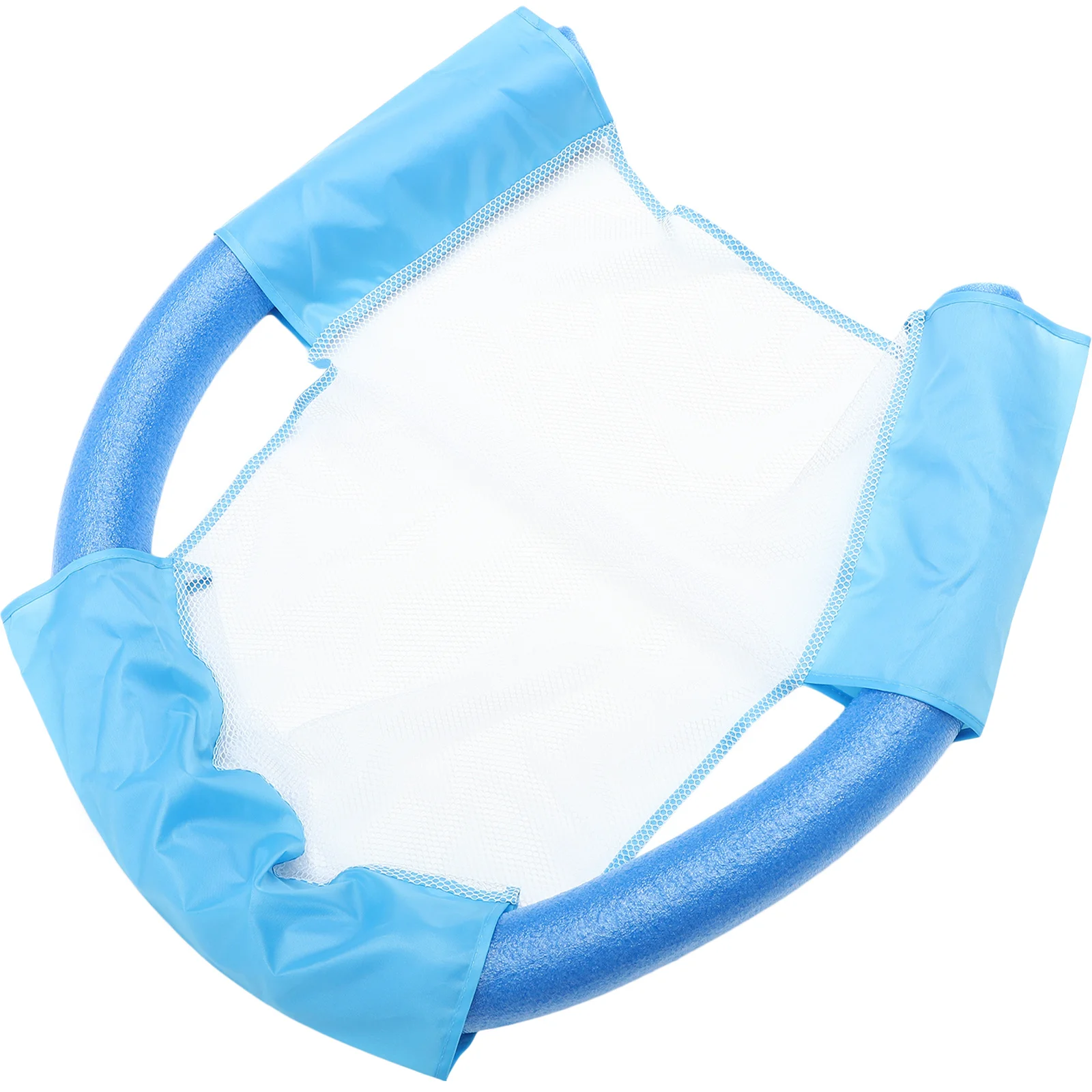 شبكة كرسي حمام السباحة العائمة خفيفة الوزن وآمنة للأطفال في الصيف، ملحقات السباحة المريحة المائية، حبال المعكرونة، عوامة حمام السباحة #5