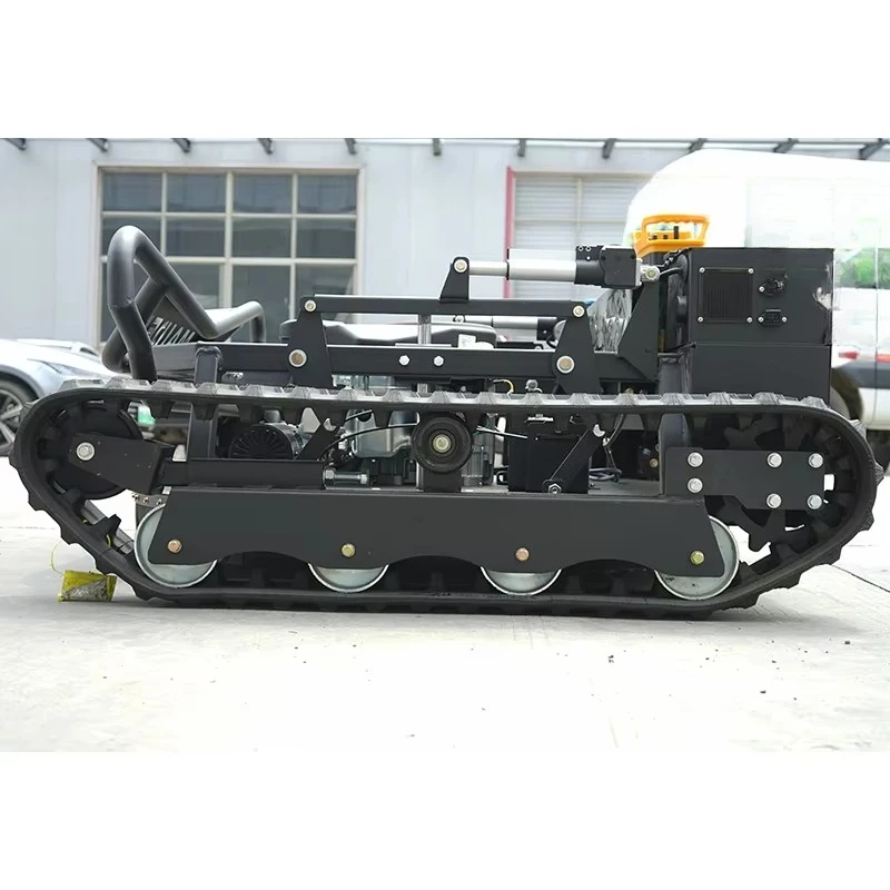 CE EPA  Engine All Terrain Grass Cutting Machine Agriculture Rubber Tracks Remote Control Robot Lawn Mower