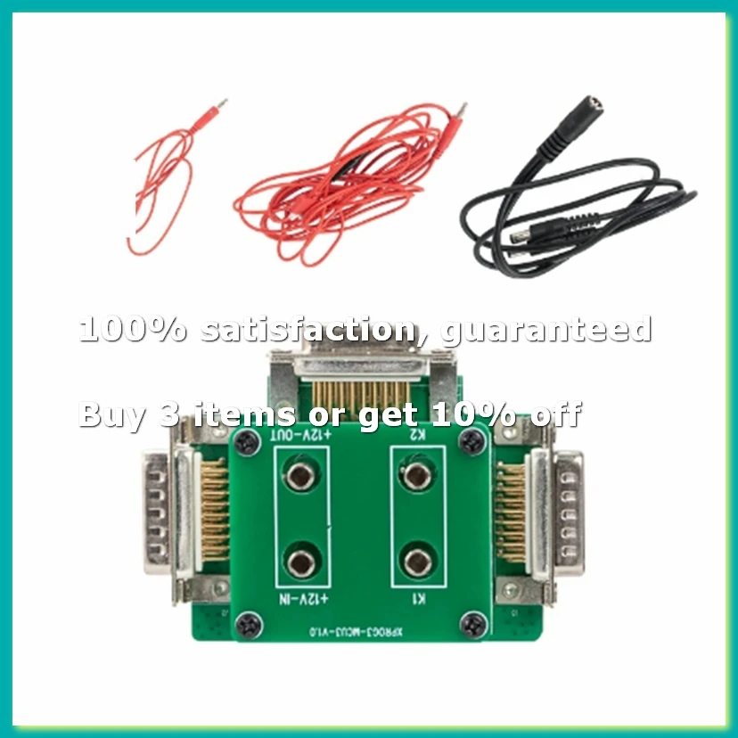 GIII X431 MCU3 Adapter for X-PROG3 Key Programming for / All Keys Lost Kit Anti-Theft Adapter ECU TCU Read-DTB1