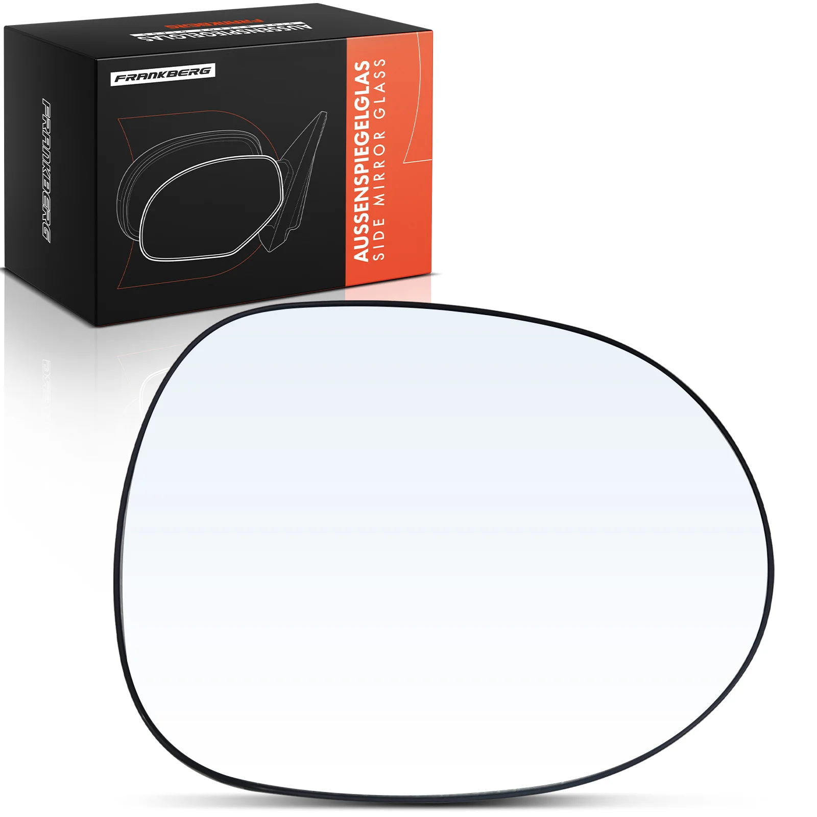 Frankberg 1x Buitenspiegel Glazen Spiegel Rechts voor Honda Stilo Multi Wagon Civic VIII Hatchback 76203 SMGG31 76210 SMGE21