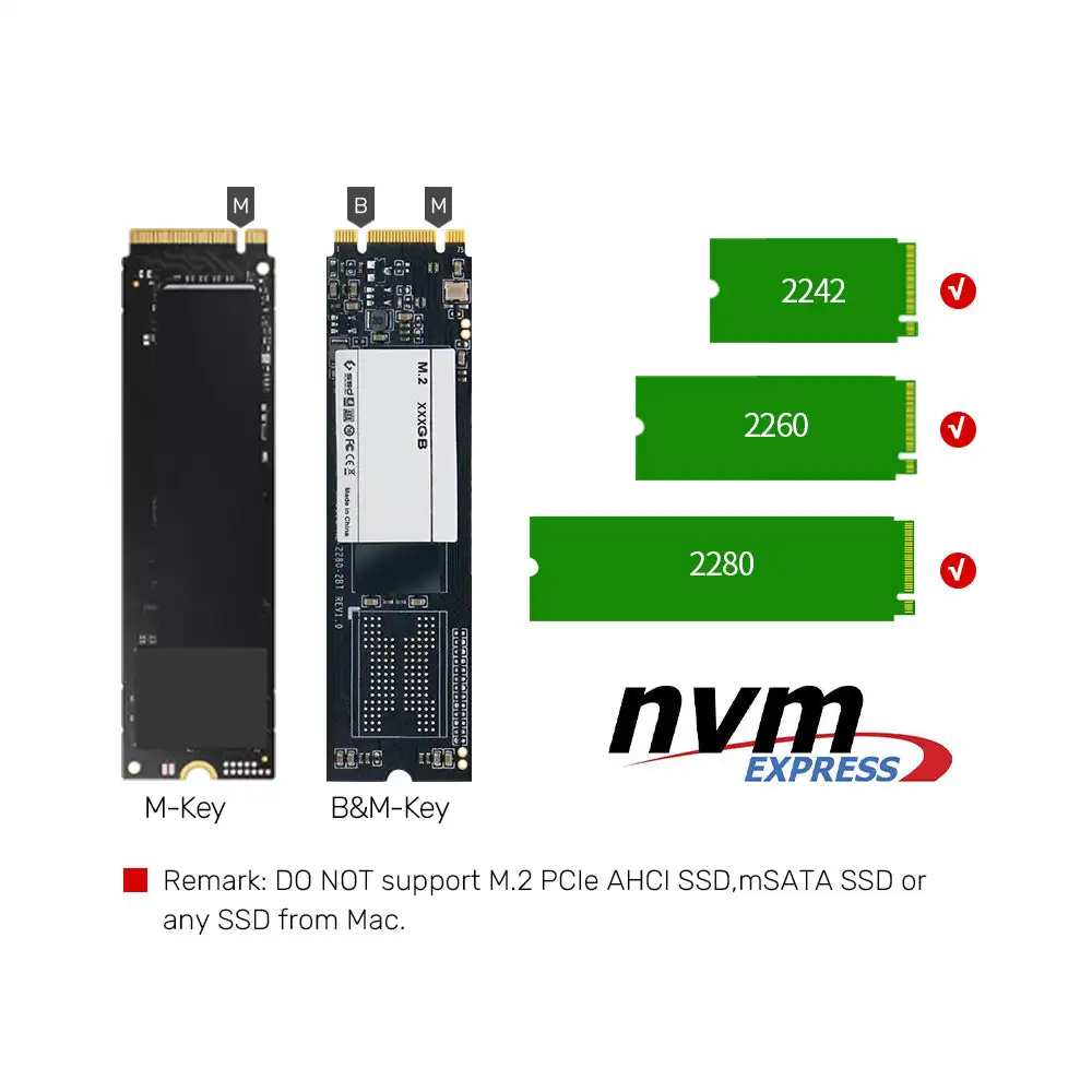 Imagem -02 - Unitek-estação de Docking Dual Bay com Clone Offline Usb 3.2 Gen2 10gbps Usb-c para Pcie Nvme M.2 Ssd Uasp Trim