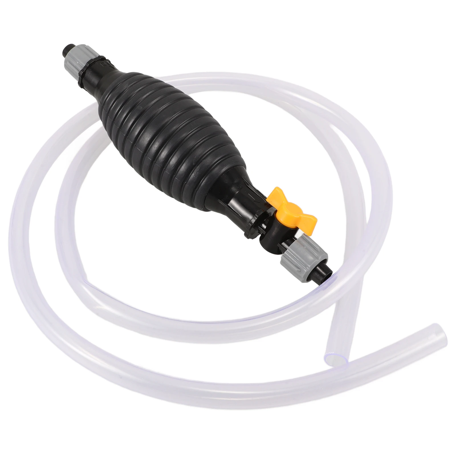 

Manual Oil Pump Transfer Siphon Gasoline Water Multifunctional Self Priming PVC Fuel Pump for Car Barrel Emergency Use