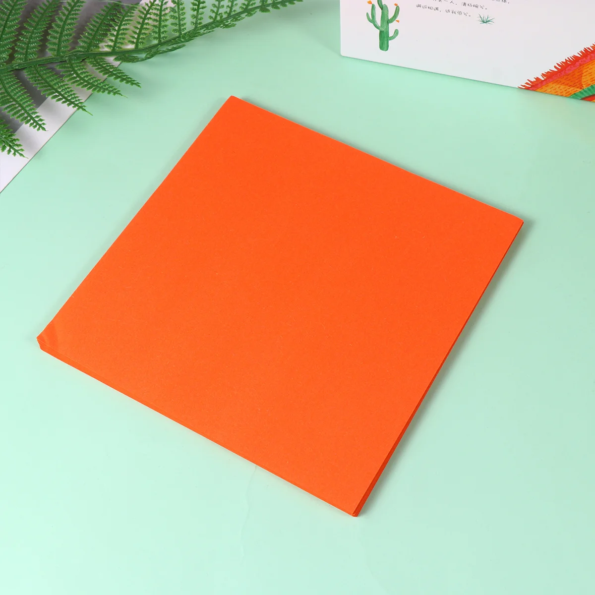 500 قطعة من أوراق اوريغامي الورقية الملونة الممتازة القابلة للطي لمشاريع فنية يدوية الصنع للأنشطة المدرسية والديكور