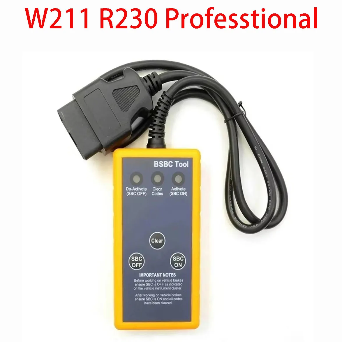 For Mercedes SBC System Handheld W211 R230 Professional Diagnostic Car Repair Tool Compatible with Latest CAN Vehicles