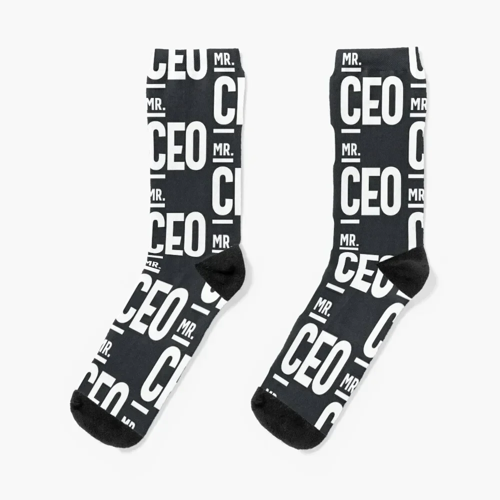 

Mr. CEO for Entrepreneurs, Funny Business Socks snow custom sports Socks Man Women's