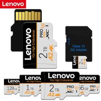 Lenovo Class 10 SD Memory Card 2TB 1TB High Speed Micro TF SD Card 512GB 256GB 128GB TF Card 64GB For Camera Phone Tablet