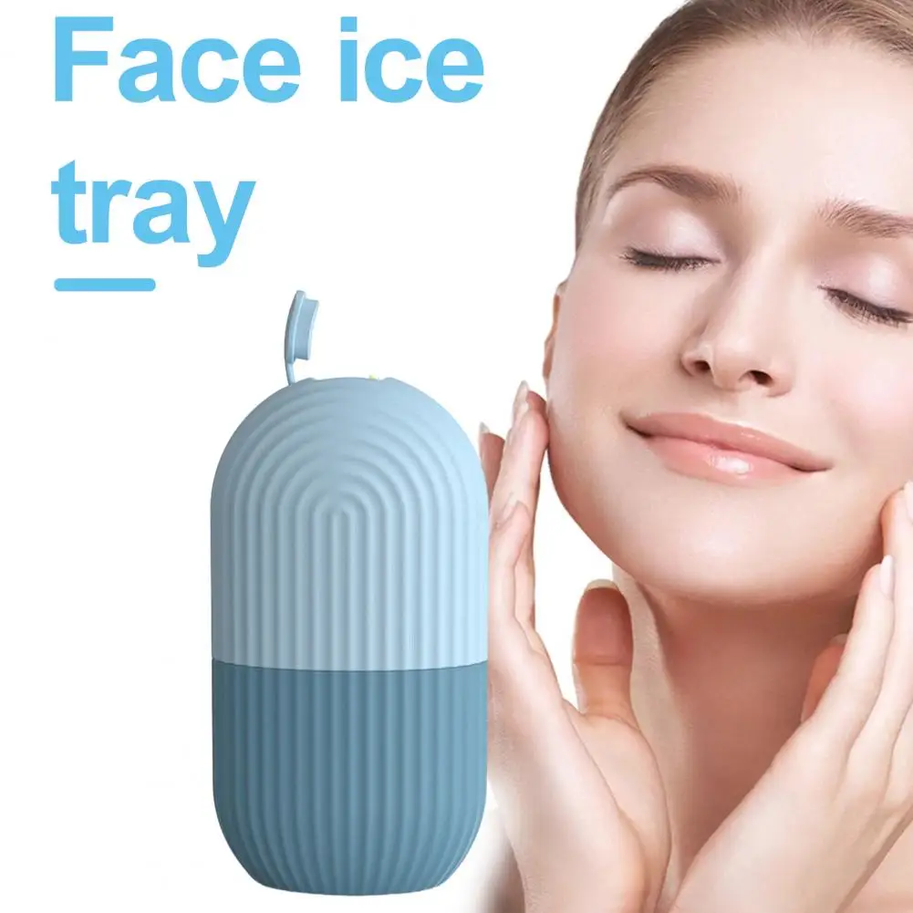 Ice Roller for Face Skin Cooling Ice Roller Set for Pore Contraction Face Massage Reusable Beauty Tool for Skin Cares Supplies