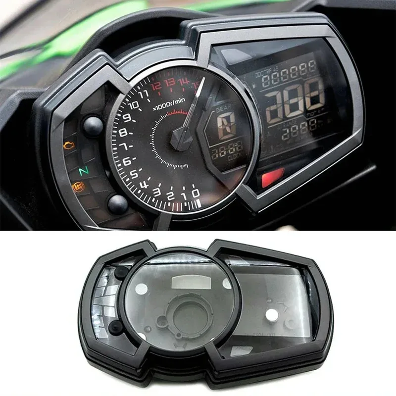 

Крышка спидометра, корпус прибора, спидометр, тахометр, корпус для Kawasaki Ninja 400 650 1000 2018-2023, корпус приборной панели