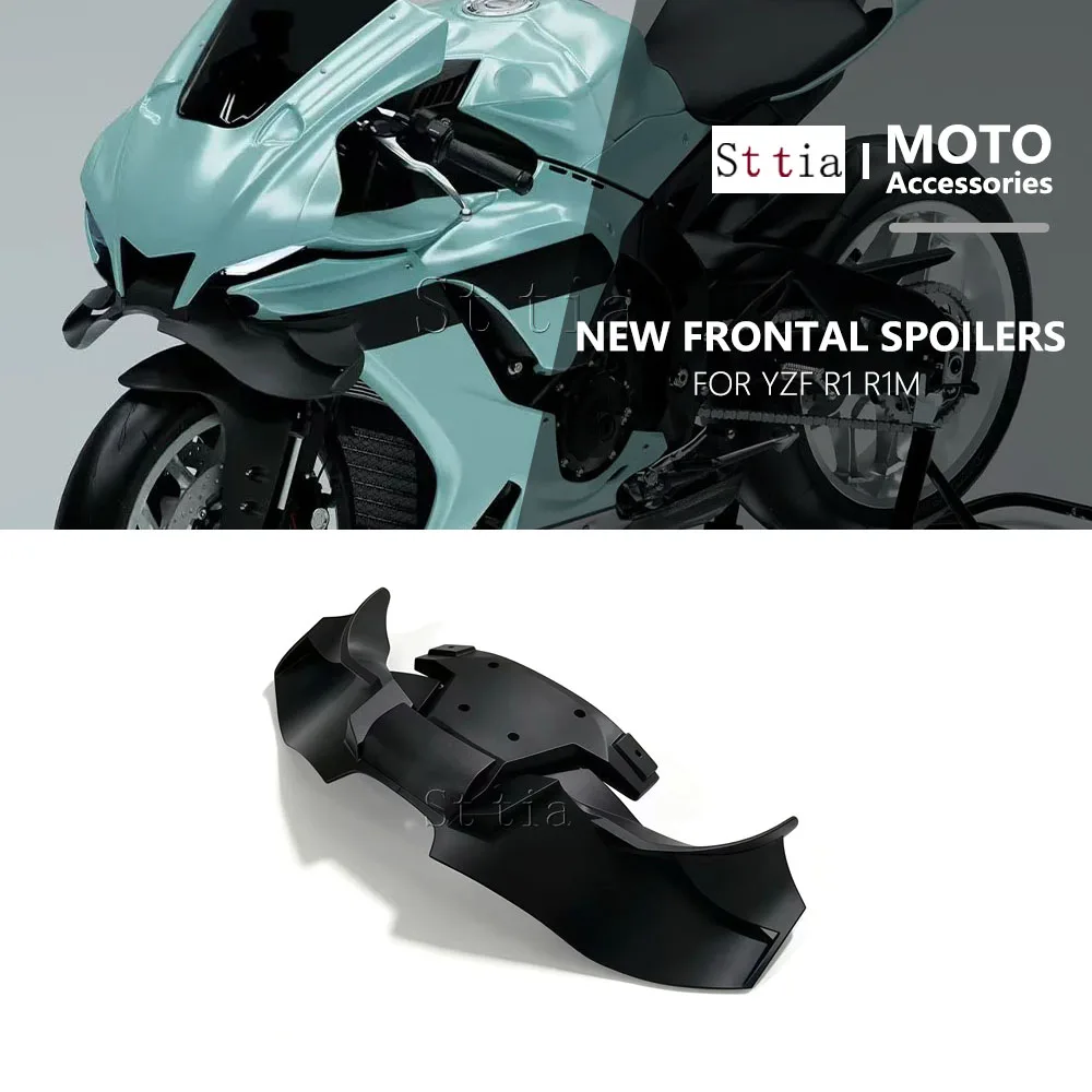 R1 R1M 2026 Front Spoiler For Yamaha YZF R1 YZF R1M 2020-2025 Lower Spoiler Lower Lip GP Wing Downforce Naked Frontal Spoilers