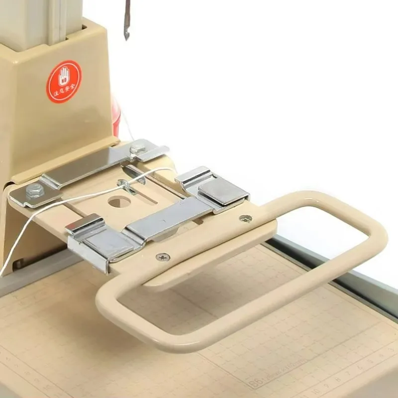 

WD-268 Высокое качество, новый дизайн, настольная пластиковая электрическая машина для переплета ниток, машина для штамповки бумаги