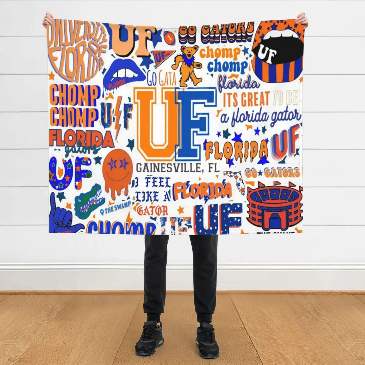 

UF1 Throw Blanket Hairy for winter Sofas Quilt Blankets