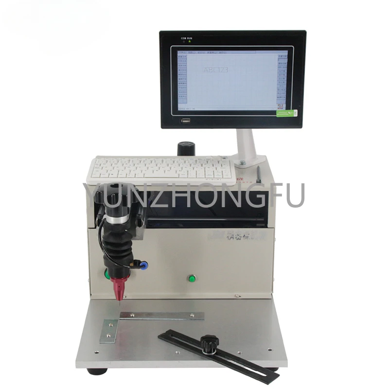 Jingcheng Pneumatic Marking Machine Metal Electric Aluminum Plate Nameplate Stainless Steel Printer Lettering Coding