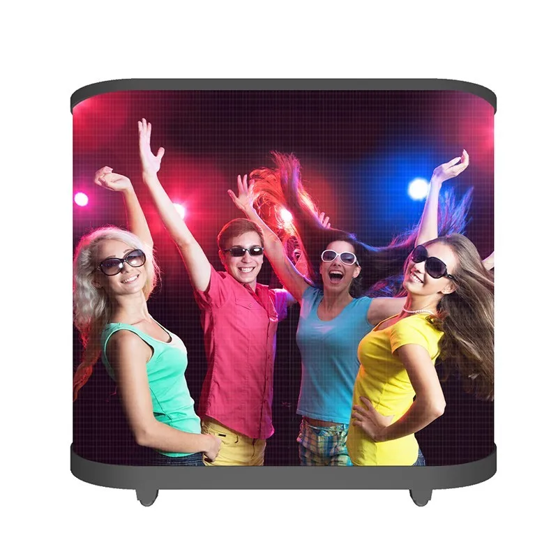 App Control With High Brightness In USA EU Warehouse //Affordable Price Curved DJ Booth LED Video Wall 2.5mm Pixel Pitch