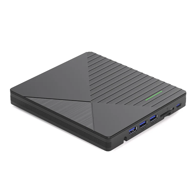 AT19-Mobile USB3.0 External DVD-RW Drive For Notebook - Multifunction CD/DVD Disc Reader And Burner