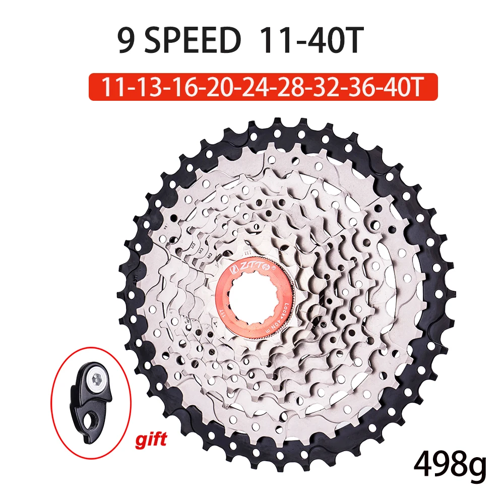 ZTTO MTB Bicycle 9 Speed Cassette 9s 11-32/36/40/42/46/50T