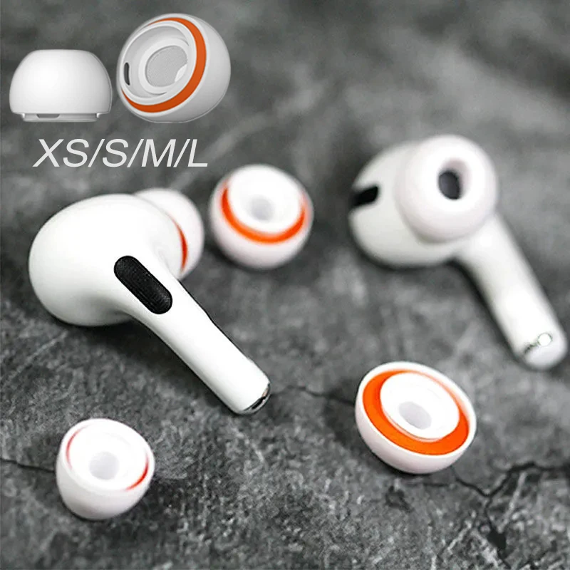 Silicone Memory Foam Ear Tips for Apple Airpods Pro 2 1 Earbuds Silicone Covers Caps Replacement Earpads Eartips for AirPods Pro