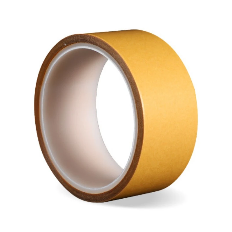 PET double-sided tape with a thickness of 10mm and 0.05mm transparent high-temperature resistant yellow paper