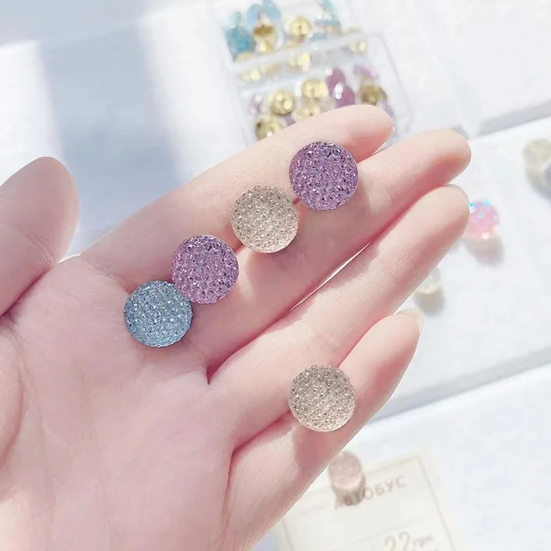 

30Pcs Cartoon Colorful Transparent Candy Thumbtacks Creative Push Pins for Cork Board Decoration Fixing Nails for Bulletin Board