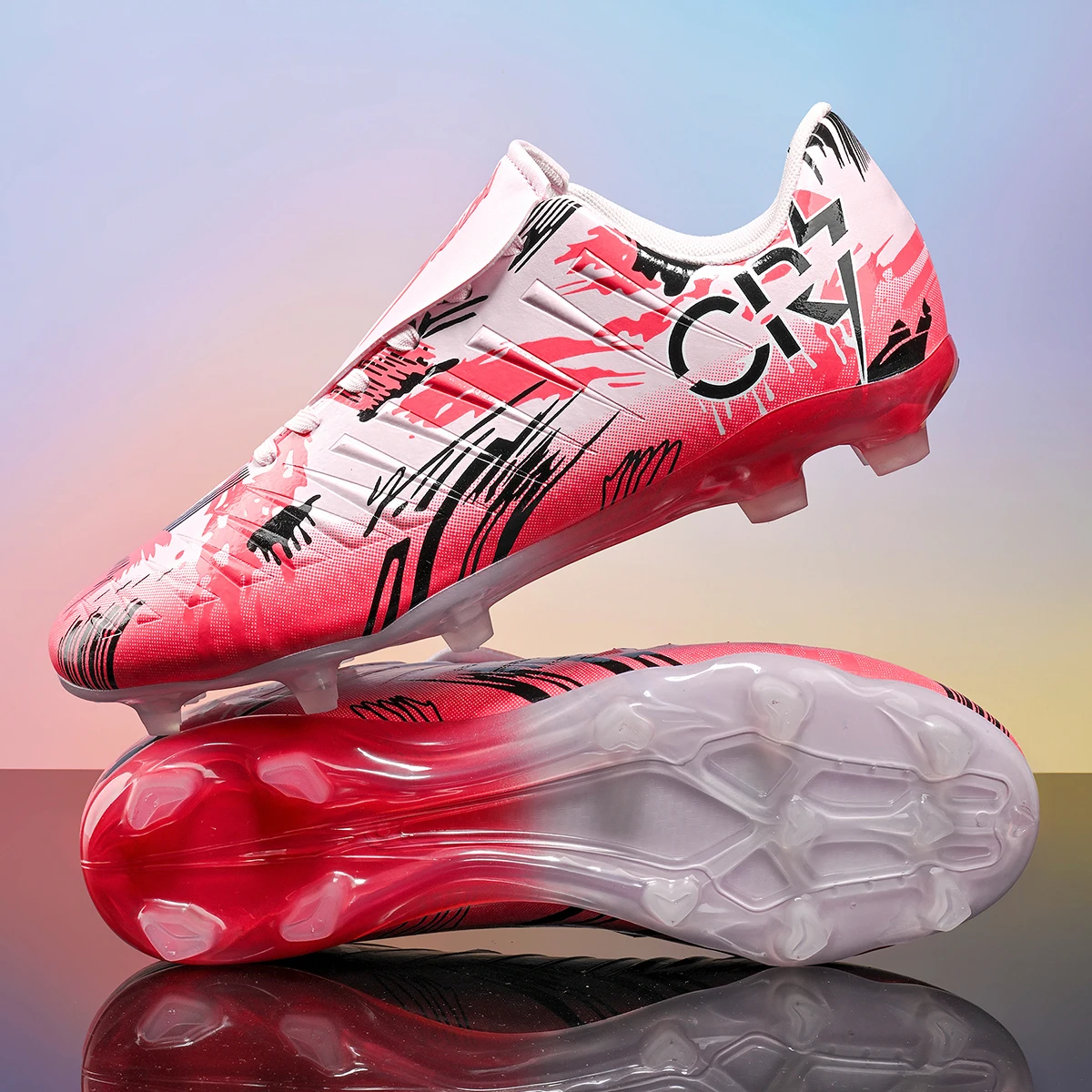 Nuevos zapatos de fútbol para hombres, botas de fútbol profesionales, tacos para hombres, zapatos para niños, entrenamiento de césped, zapatillas de deporte para interiores y exteriores