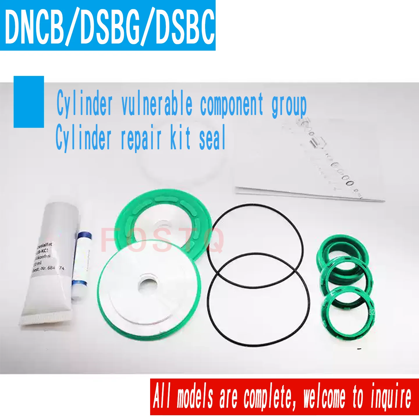 Sealing ring repair kit Vulnerable component group DSBA DNCB DSBF DSBC/G- 32-40-50-63-80-100-125- - 753092  DSBC/G- 80- - 783091