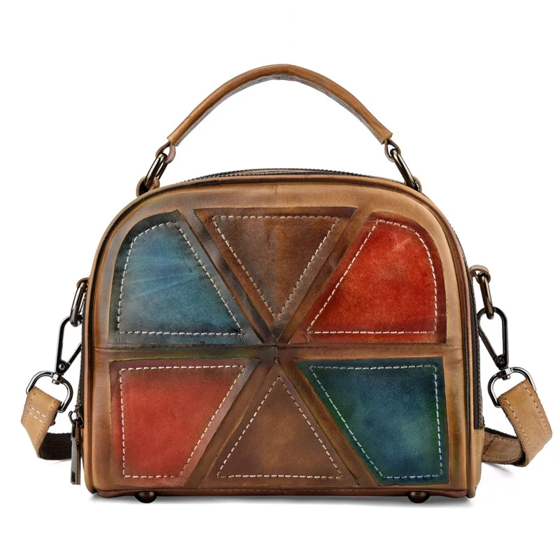 

Street Fashion Art Draw High Quality Genuine Leather Graffiti Totes Woman Luxury Original Borse Da Donna Tote