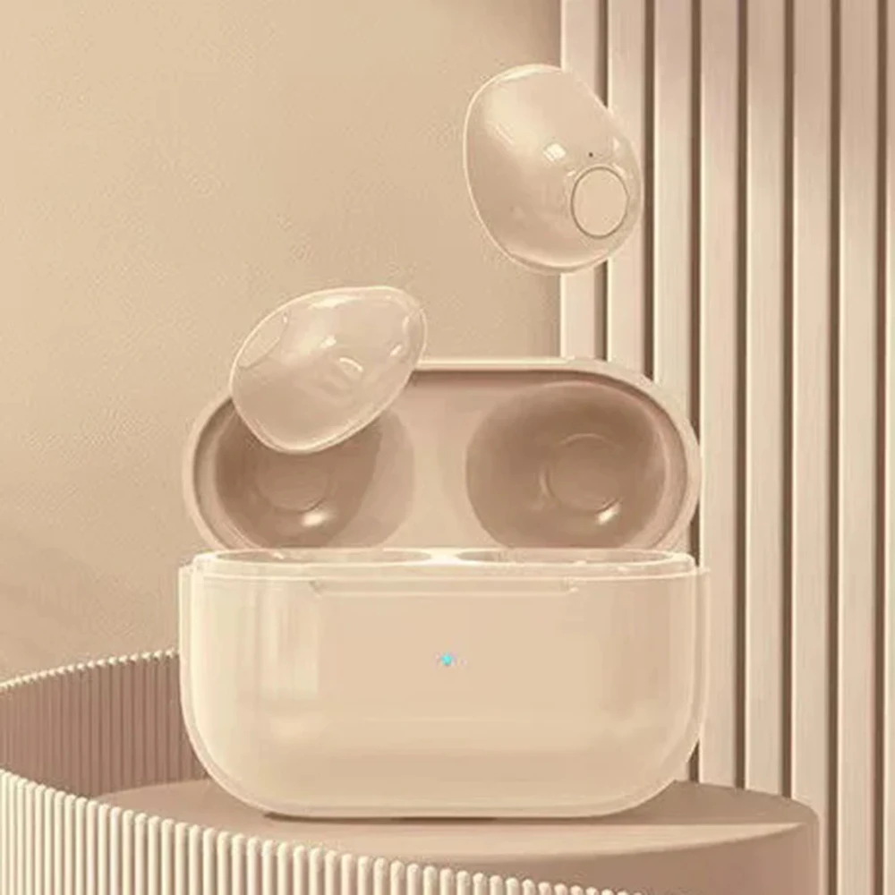 Mini Sleep Draadloze Bluetooth-hoofdtelefoon TWS-headsets met microfoon Stereo Sport-oortelefoonLange stand-by HD-oproep Oordopjes Game