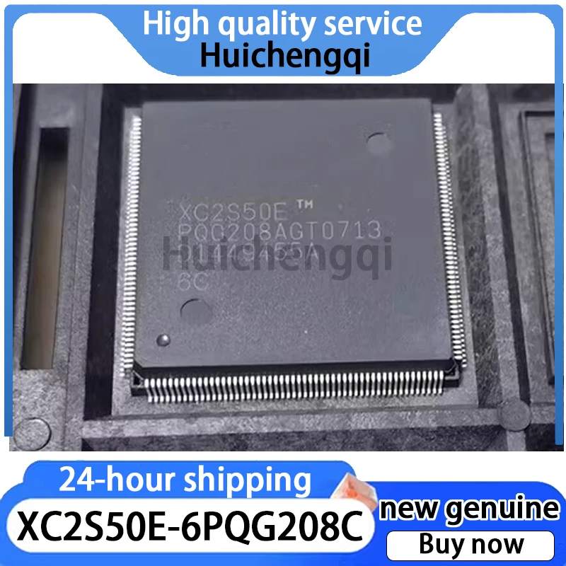 1PCS XC2S50E XC2S50E-6PQG208C QFP208 New Programmable Processor Chip IC