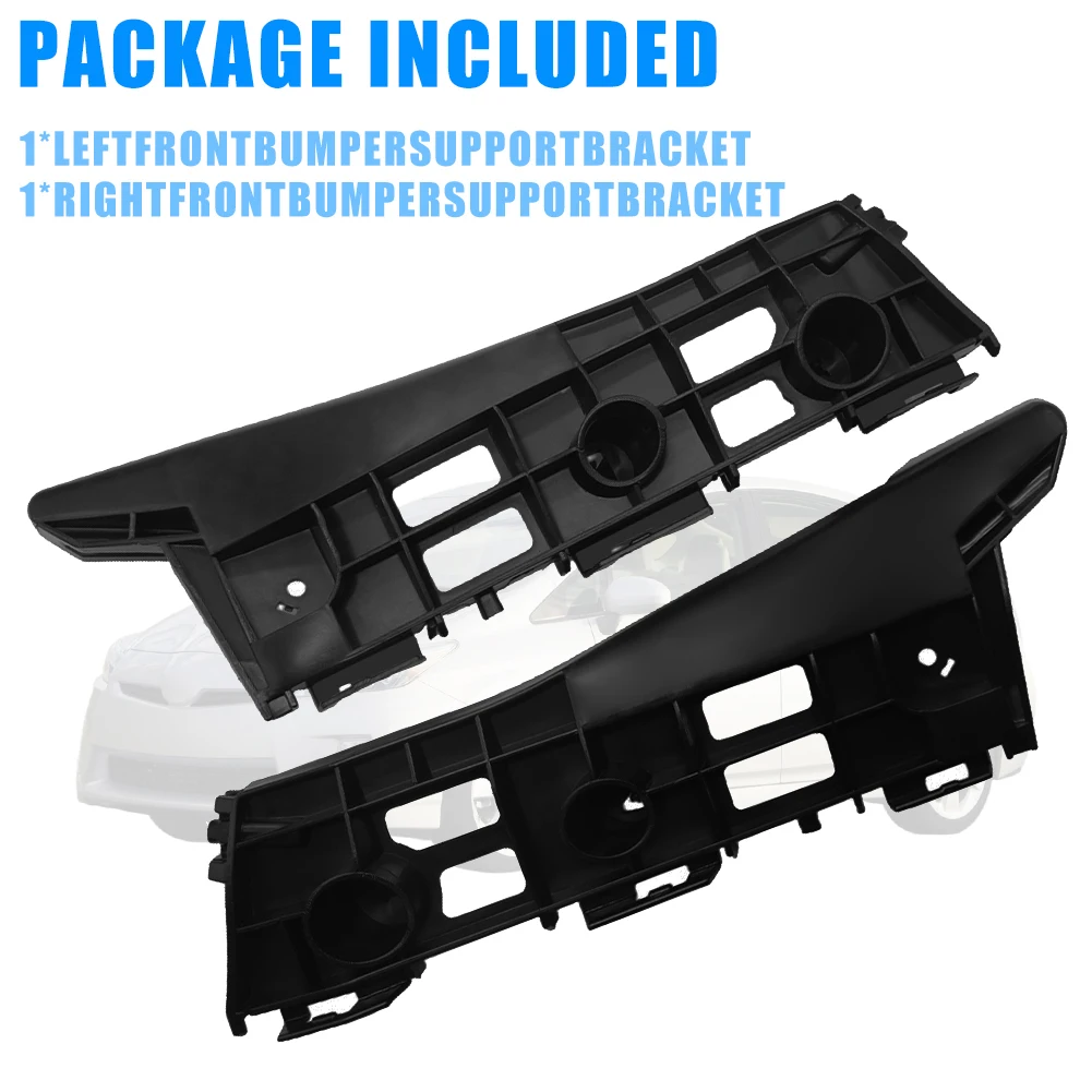For Toyota Prius 2010-2015 Front Bumper Bracket Retainer LH & RH Pair Set 5211547020 5211547040 5211547041 5211647020 5211647040 view 4