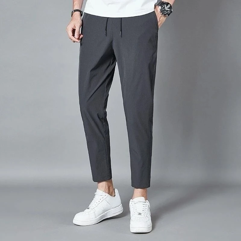 

Baggy Male Trousers Loose Korean Style Xxxl Spandex Slacks Harajuku Fashion Classic Original Clothing Y2k Men's Casual Pants