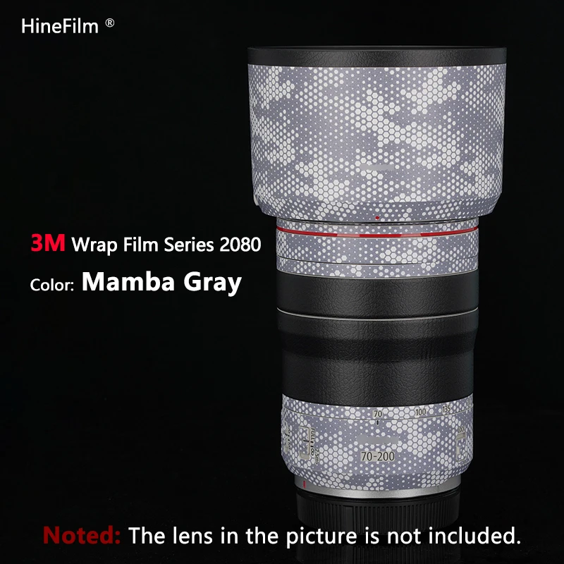 RF70200F4 / 70-200 f4 Lens Skins Premium Decal Skin for Canon RF70-200mm F4 L IS USM Lens Protector Cover Film Sticker