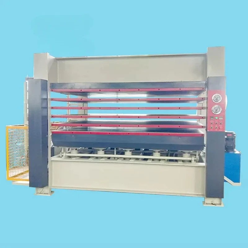 hot pressing machine multilayer wood press machine veneer press hot press machine for wood door cabinet granular boards