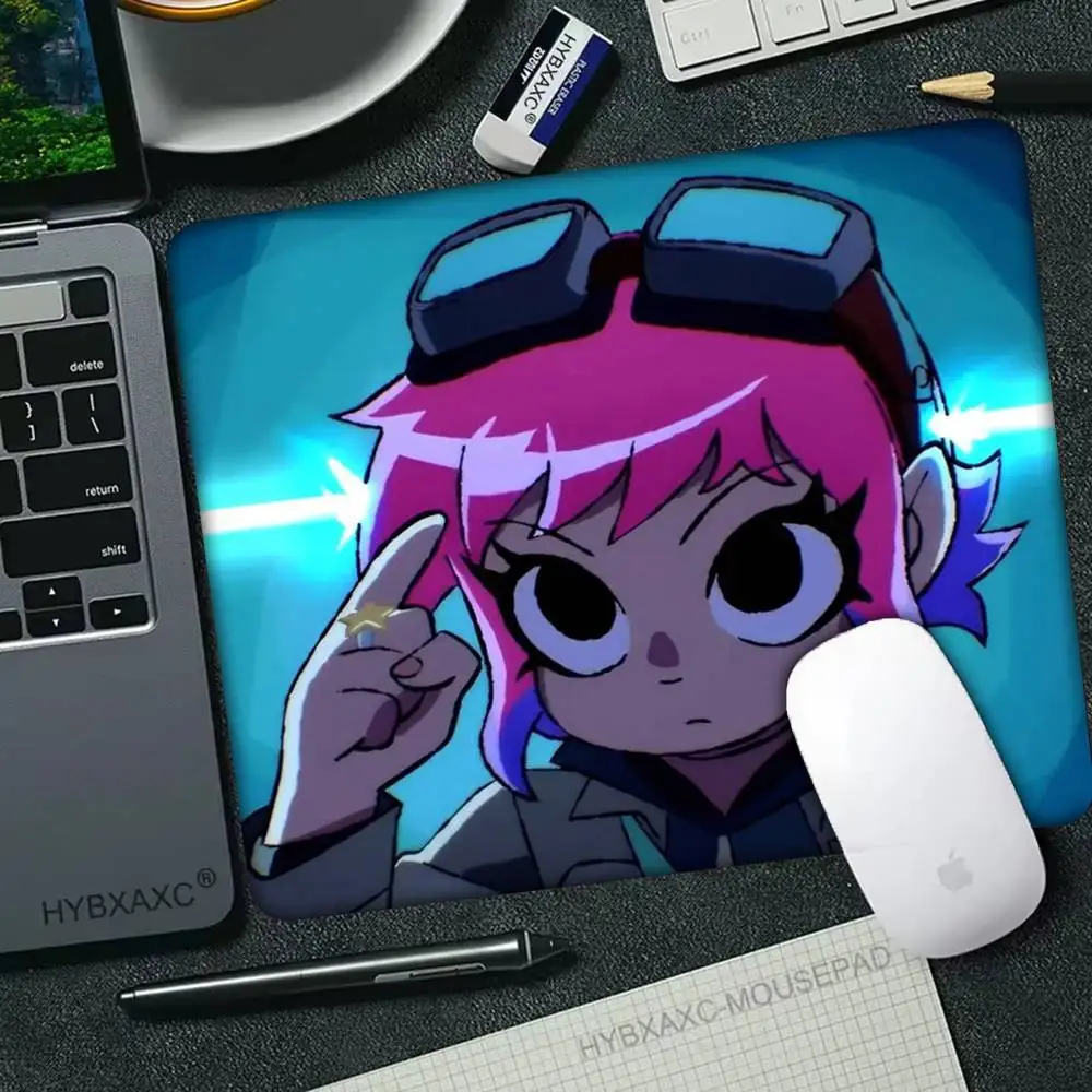 

Scott Pilgrim Takes Off Wallace Ramona Small LockEdge Mouse Pad For Gamers Computer Desk Pad Rectangular Anti-slip Rubber