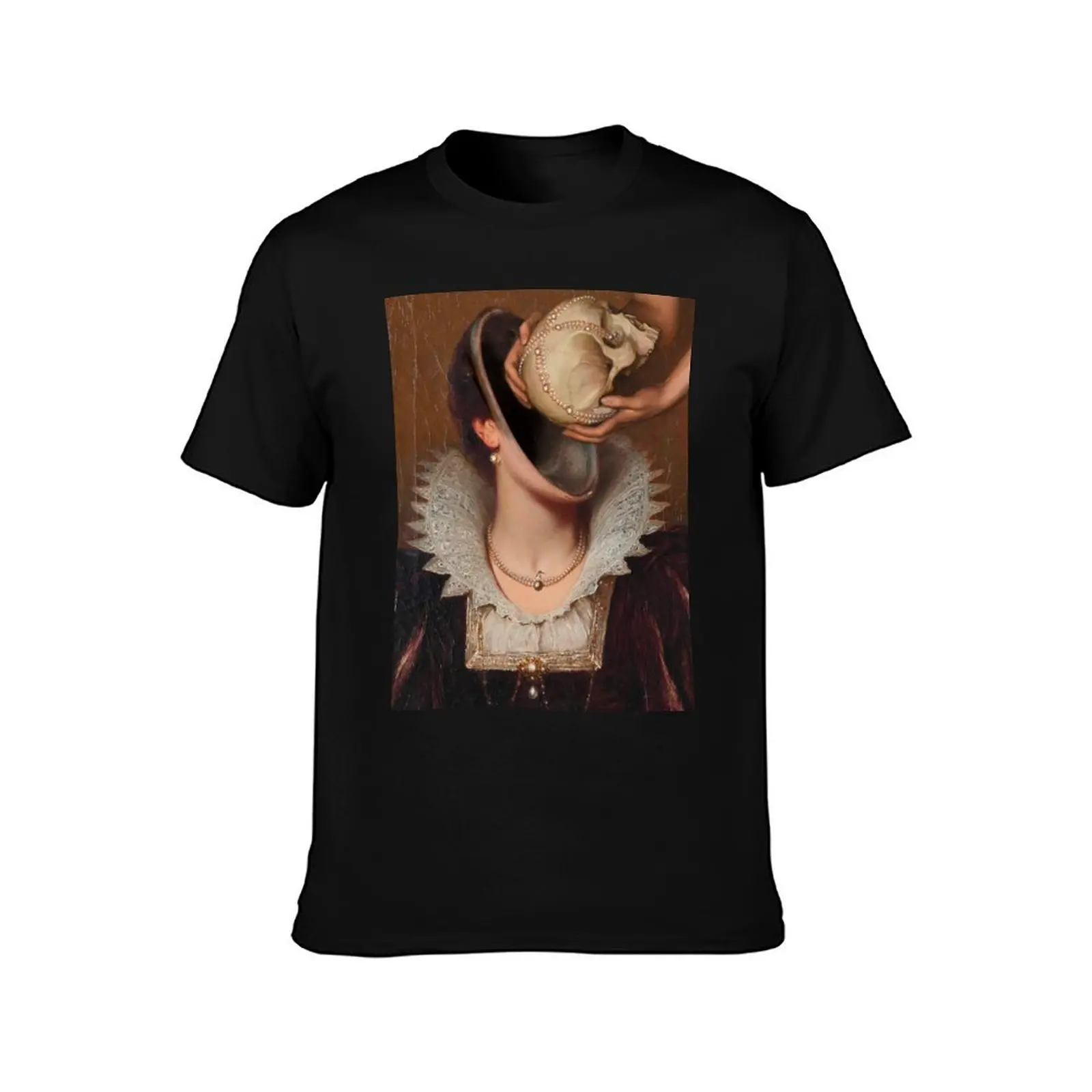 EMPTY MIND T-Shirt Casual Breathable Short Sleeve Top T-Shirt