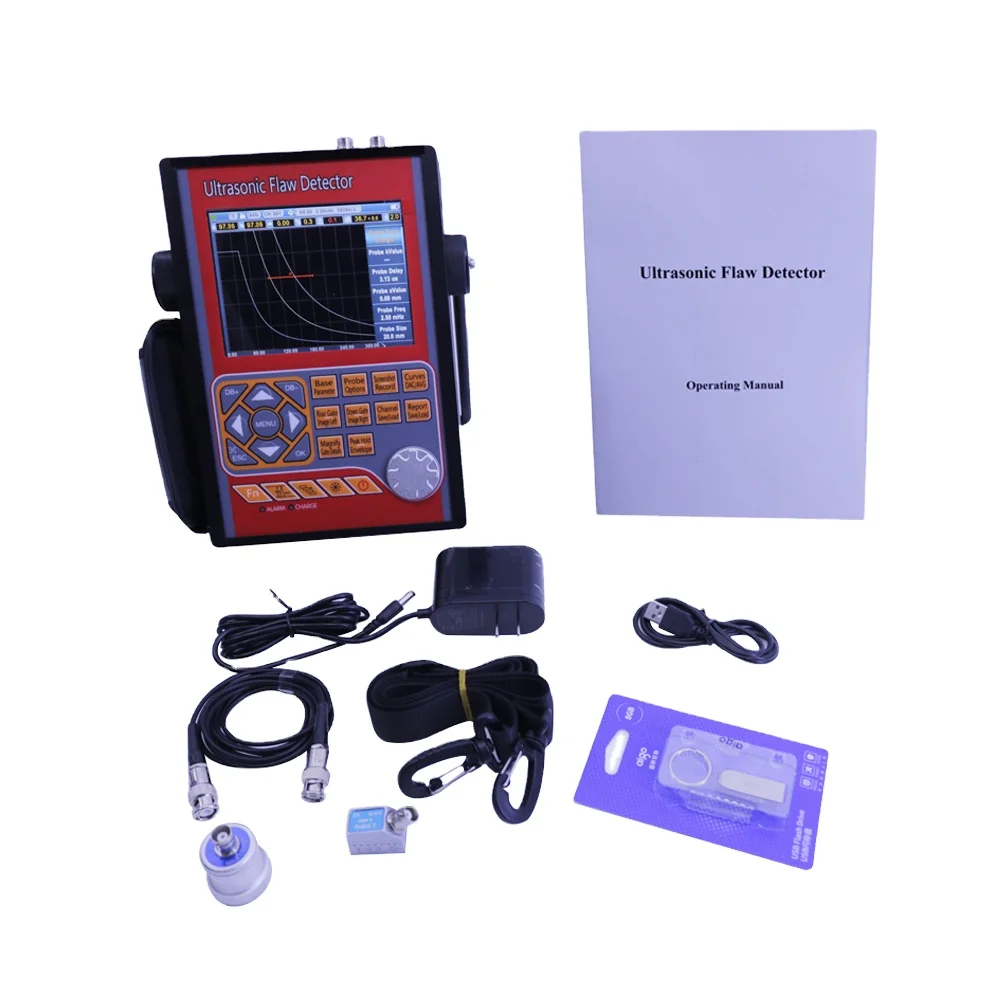 680 Flaw Detector Portable Industrial Digital Ultrasonic 0 to 15000 mm NDT Range