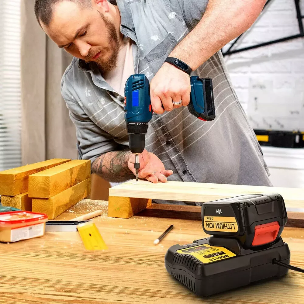 Новинка, 100% 8,0 Ач, 20 В для аккумулятора для электроинструмента Dewalt DCB206, 20 В, 8000 мАч, аккумулятор DCB206, 20 В, аккумулятор DCB200 DCB205 DCB184